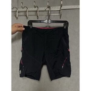 Endura Shorts Women S Blk Snap Mountain Bike Cycling Bicycle Riding Zip Pockets